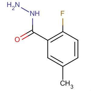 2-氟-5-甲基-苯甲酸肼結(jié)構(gòu)式_657424-46-9結(jié)構(gòu)式