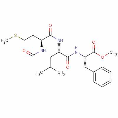 For-met-leu-phe-ome結(jié)構(gòu)式_65929-03-5結(jié)構(gòu)式