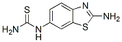 (9CI)-(2-氨基-6-苯并噻唑)-硫脲結(jié)構(gòu)式_659742-87-7結(jié)構(gòu)式