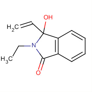 (9ci)-3-乙烯-2-乙基-2,3-二氫-3-羥基-1H-異吲哚-1-酮結(jié)構(gòu)式_660391-79-7結(jié)構(gòu)式