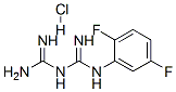 1-(2,5-Difluorophenyl)biguanide hydrochlorideStructure,66088-53-7Structure 1-(2,5-Difluorophenyl)biguanide hydrochloride Structure,66088-53-7Structure