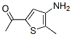 Ethanone, 1-(4-amino-5-methyl-2-thienyl)-(9ci)Structure,662164-61-6Structure Ethanone, 1-(4-amino-5-methyl-2-thienyl)-(9ci) Structure,662164-61-6Structure