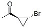 Ethanone, 1-(2-bromocyclopropyl)-, trans-(9ci)Structure,66236-38-2Structure Ethanone, 1-(2-bromocyclopropyl)-, trans-(9ci) Structure,66236-38-2Structure