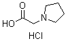 2-(Pyrrolidin-1-yl)acetic acid hydrochlorideStructure,6628-74-6Structure 2-(Pyrrolidin-1-yl)acetic acid hydrochloride Structure,6628-74-6Structure