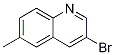 3-溴-6-甲基喹啉結(jié)構(gòu)式_66438-78-6結(jié)構(gòu)式