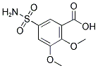 2,3-Dimethoxy-5-sulphamoylbenzoic acidStructure,66644-80-2Structure 2,3-Dimethoxy-5-sulphamoylbenzoic acid Structure,66644-80-2Structure