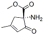 3-Cyclopentene-1-carboxylicacid,1-amino-4-methyl-2-oxo-,methylester,(1s)-(9ci)Structure,669060-21-3Structure 3-Cyclopentene-1-carboxylicacid,1-amino-4-methyl-2-oxo-,methylester,(1s)-(9ci) Structure,669060-21-3Structure