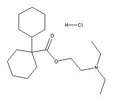 Dicyclomine hydrochlorideStructure,67-92-5Structure Dicyclomine hydrochloride Structure,67-92-5Structure