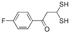 4-氟苯基-alpha-氧酮-gem-二硫醇結構式_67259-61-4結構式