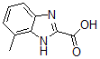 1H-Benzimidazole-2-carboxylic acid,4-methyl-Structure,673487-32-6Structure 1H-Benzimidazole-2-carboxylic acid,4-methyl- Structure,673487-32-6Structure