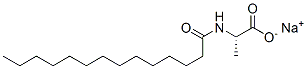 N-十四碳?；?L-丙氨酸鈉結(jié)構(gòu)式_67395-95-3結(jié)構(gòu)式
