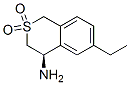 (4r)-(9ci)-6-乙基-3,4-二氫-1H-2-苯并硫代吡喃-4-胺,2,2-二氧化物結(jié)構(gòu)式_676135-55-0結(jié)構(gòu)式