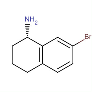(S)-7-bromo-1,2,3,4-tetrahydro-naphthalen-1-ylamineStructure,676135-95-8Structure (S)-7-bromo-1,2,3,4-tetrahydro-naphthalen-1-ylamine Structure,676135-95-8Structure