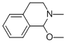 (9ci)-1,2,3,4-四氫-1-甲氧基-2-甲基-異喹啉結構式_676262-91-2結構式