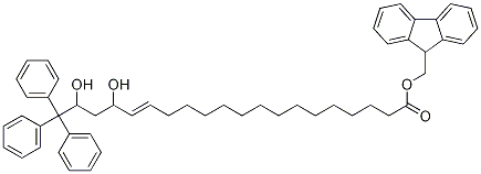 Fmoc-1-triphenylmethyl-4-octadecen-1,3-diolStructure,676485-56-6Structure Fmoc-1-triphenylmethyl-4-octadecen-1,3-diol Structure,676485-56-6Structure