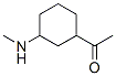 (9ci)-1-[3-(甲基氨基)環(huán)己基]-乙酮結(jié)構(gòu)式_67654-10-8結(jié)構(gòu)式