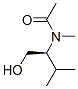 (9ci)-n-[(1s)-1-(羥基甲基)-2-甲基丙基]-n-甲基-乙酰胺結構式_677341-26-3結構式