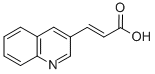 3-(3-Quinolyl)acrylic Acid Structure,67752-27-6Structure