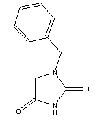 N-芐基海因結(jié)構(gòu)式_6777-05-5結(jié)構(gòu)式