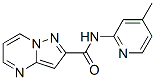 (9CI)-N-(4-甲基-2-吡啶)-吡唑并[1,5-a]嘧啶-2-羧酰胺結(jié)構(gòu)式_677769-36-7結(jié)構(gòu)式