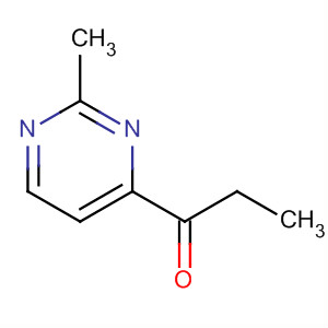 (9ci)-1-(2-甲基-4-嘧啶)-1-丙酮結構式_67860-39-3結構式