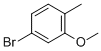 4-Bromo-2-methoxytoluene Structure,67868-73-9Structure
