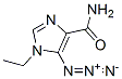 1H-imidazole-4-carboxamide, 5-azido-1-ethyl-Structure,679394-96-8Structure 1H-imidazole-4-carboxamide, 5-azido-1-ethyl- Structure,679394-96-8Structure
