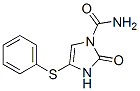 (7ci,8ci)-2-氧代-4-苯基硫代-4-咪唑啉-1-羧酰胺結(jié)構(gòu)式_6794-39-4結(jié)構(gòu)式