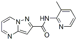 (9CI)-N-(3-甲基-2-吡啶)-吡唑并[1,5-a]嘧啶-2-羧酰胺結(jié)構(gòu)式_679415-99-7結(jié)構(gòu)式