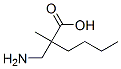 Hexanoic acid, 2-(aminomethyl)-2-methyl-Structure,68019-25-0Structure Hexanoic acid, 2-(aminomethyl)-2-methyl- Structure,68019-25-0Structure