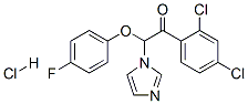 (9ci)-1-(2,4-二氯苯基)-2-(4-氟苯氧基)-2-(1H-咪唑-1-基)乙酮鹽酸鹽結構式_68042-35-3結構式
