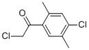Ethanone, 2-chloro-1-(4-chloro-2,5-dimethylphenyl)-(9ci)Structure,680973-07-3Structure Ethanone, 2-chloro-1-(4-chloro-2,5-dimethylphenyl)-(9ci) Structure,680973-07-3Structure