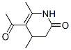 (9ci)-5-乙?；?3,4-二氫-4,6-二甲基-2(1H)-吡啶酮結(jié)構(gòu)式_681473-87-0結(jié)構(gòu)式