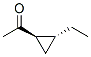 Ethanone, 1-(2-ethylcyclopropyl)-, trans-(9ci)Structure,68235-41-6Structure Ethanone, 1-(2-ethylcyclopropyl)-, trans-(9ci) Structure,68235-41-6Structure