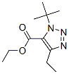 (9ci)-1-(1,1-二甲基乙基)-4-乙基-1H-1,2,3-噻唑-5-羧酸乙酯結(jié)構(gòu)式_682757-74-0結(jié)構(gòu)式
