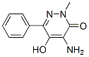 3(2H)-pyridazinone, 4-amino-5-hydroxy-2-methyl-6-phenyl-(9ci)Structure,685890-03-3Structure 3(2H)-pyridazinone, 4-amino-5-hydroxy-2-methyl-6-phenyl-(9ci) Structure,685890-03-3Structure