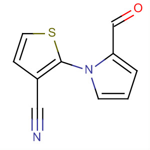 2-(2-甲?；?1H-吡咯-1-基)噻吩-3-甲腈結(jié)構(gòu)式_68593-68-0結(jié)構(gòu)式