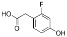 Benzeneacetic acid, 2-fluoro-4-hydroxy-Structure,68886-07-7Structure Benzeneacetic acid, 2-fluoro-4-hydroxy- Structure,68886-07-7Structure