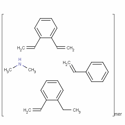 N-methylmethanamine reaction products with chloromethylated divinylbenzene-ethenylethylbenzene-styrene polymerStructure,69011-17-2Structure N-methylmethanamine reaction products with chloromethylated divinylbenzene-ethenylethylbenzene-styrene polymer Structure,69011-17-2Structure