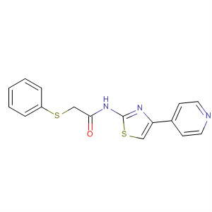 2-苯基磺?；?n-(4-吡啶-4-基-噻唑-2-基)-乙酰胺結構式_692876-23-6結構式
