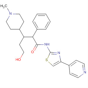 2-(3-(3-(N-甲基-哌啶-4-基)-丙氧基)-苯基)-n-(4-吡啶-4-基-噻唑-2-基)-乙酰胺結(jié)構(gòu)式_692884-29-0結(jié)構(gòu)式