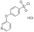 4-(3-Pyridyloxy)benzenesulfonyl chloride hydrochlorideStructure,694471-97-1Structure 4-(3-Pyridyloxy)benzenesulfonyl chloride hydrochloride Structure,694471-97-1Structure