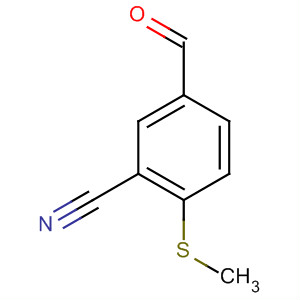 5-甲?；?2-(甲基硫代)苯甲腈結(jié)構(gòu)式_694481-16-8結(jié)構(gòu)式