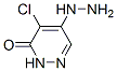 4-Chloro-5-hydrazinopyridazin-3(2h)-one Structure,6959-56-4Structure