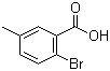 2-Bromo-5-methylbenzoicacid Structure,6967-82-4Structure