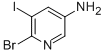 6-Bromo-5-iodopyridin-3-amine Structure,697300-68-8Structure