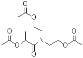 2-(乙?；趸?-N,N-雙[2-(乙酰基氧基)乙基]-丙酰胺結(jié)構(gòu)式_6974-34-1結(jié)構(gòu)式
