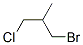 1-Bromo-3-chloro-2-methylpropane Structure,6974-77-2Structure