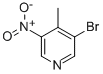 3-Bromo-4-methyl-5-nitropyridine Structure,69872-15-7Structure