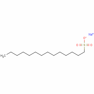 1-Tetradecanesulfonic acid sodium salt Structure,6994-45-2Structure
